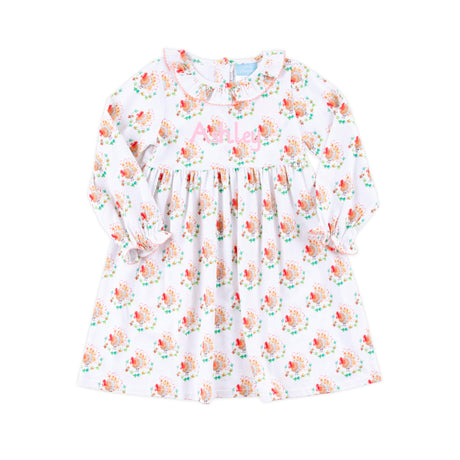 Feathery Turkey Eden Dress