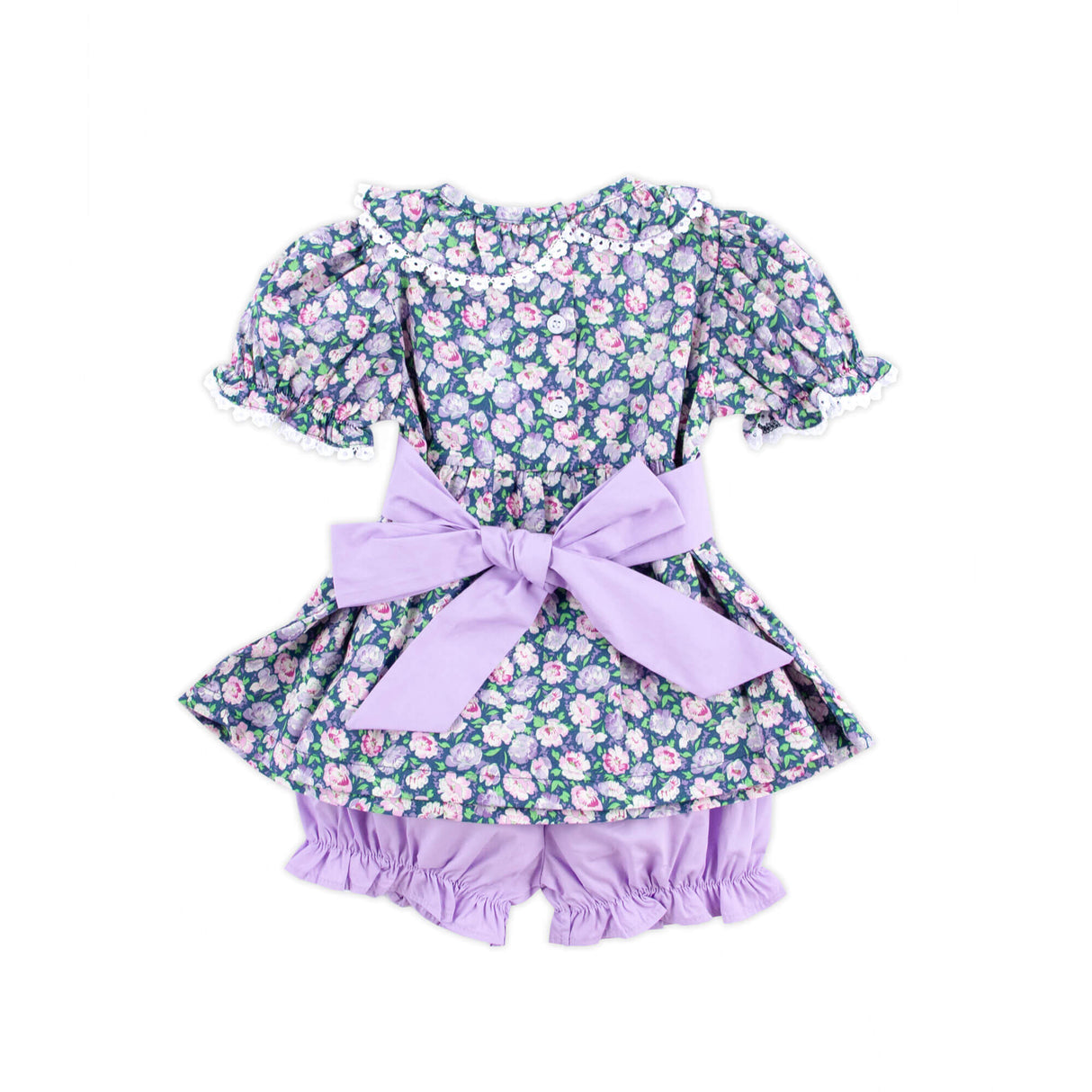 Adorable Peony Floral Paige Bloomer Set