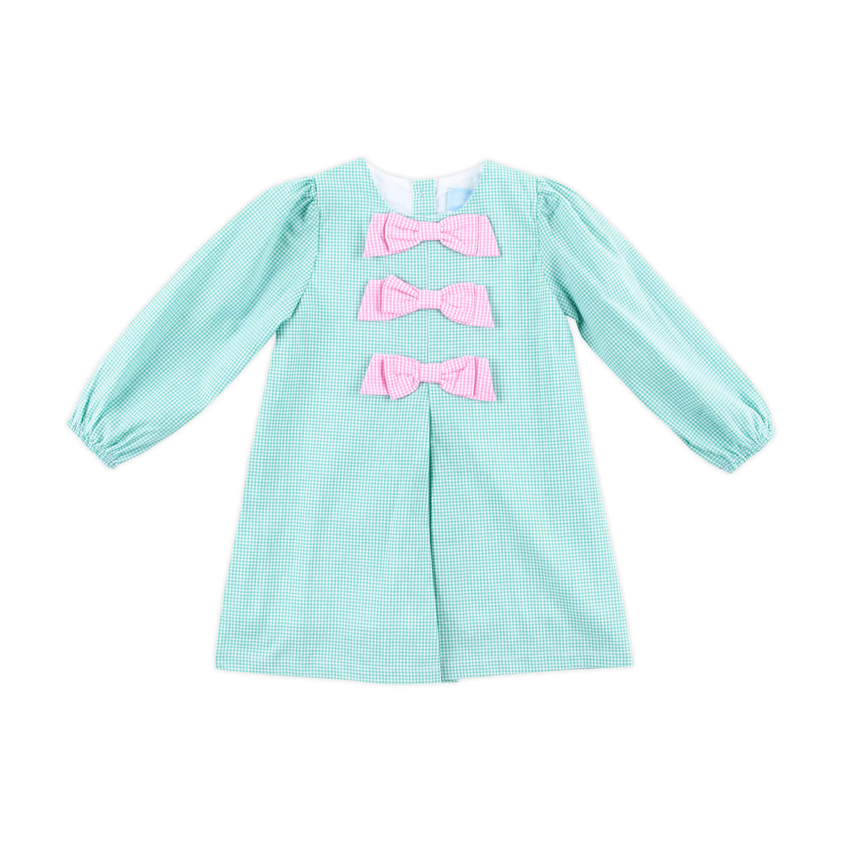 Mint Green Gingham Coco Dress