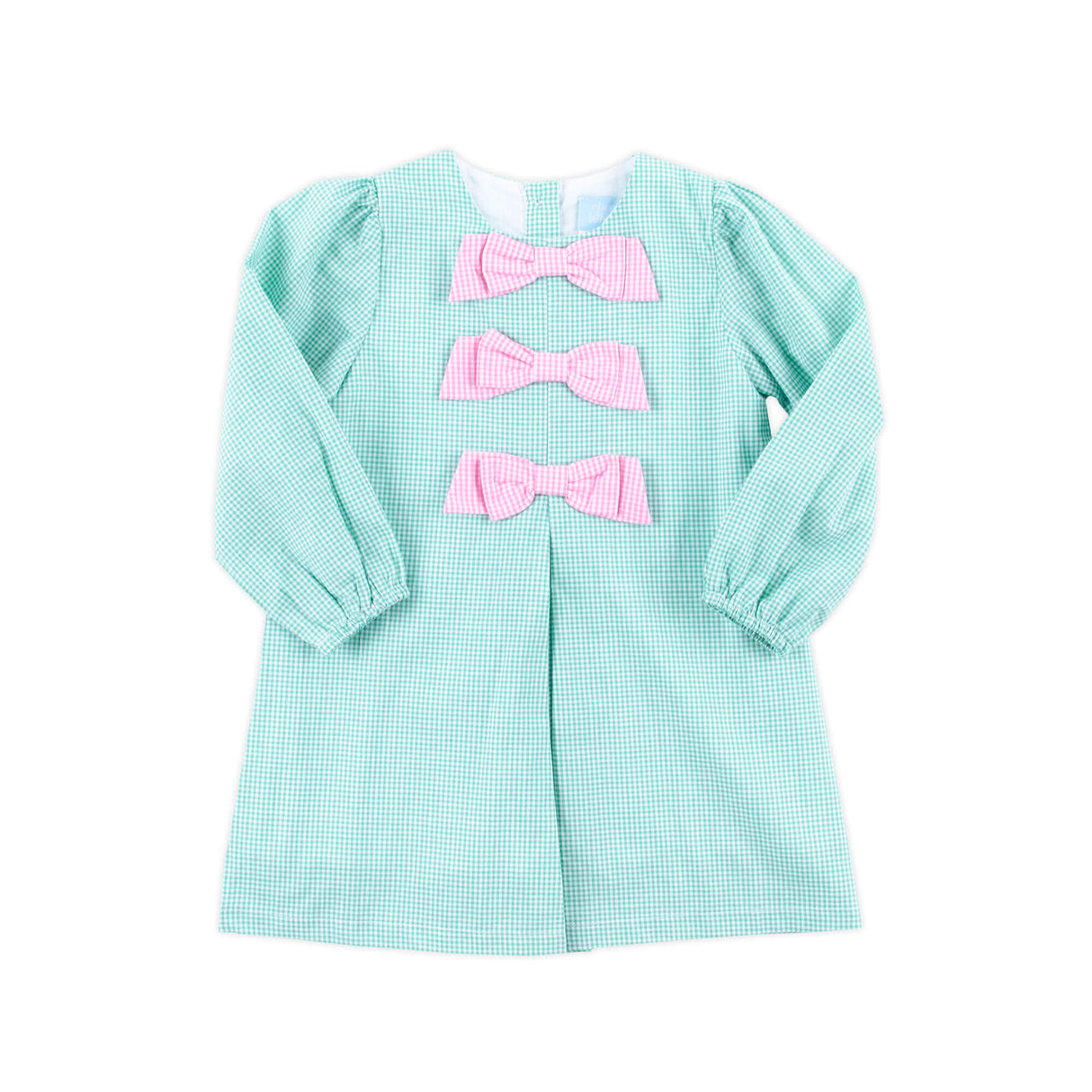 Mint Green Gingham Coco Dress