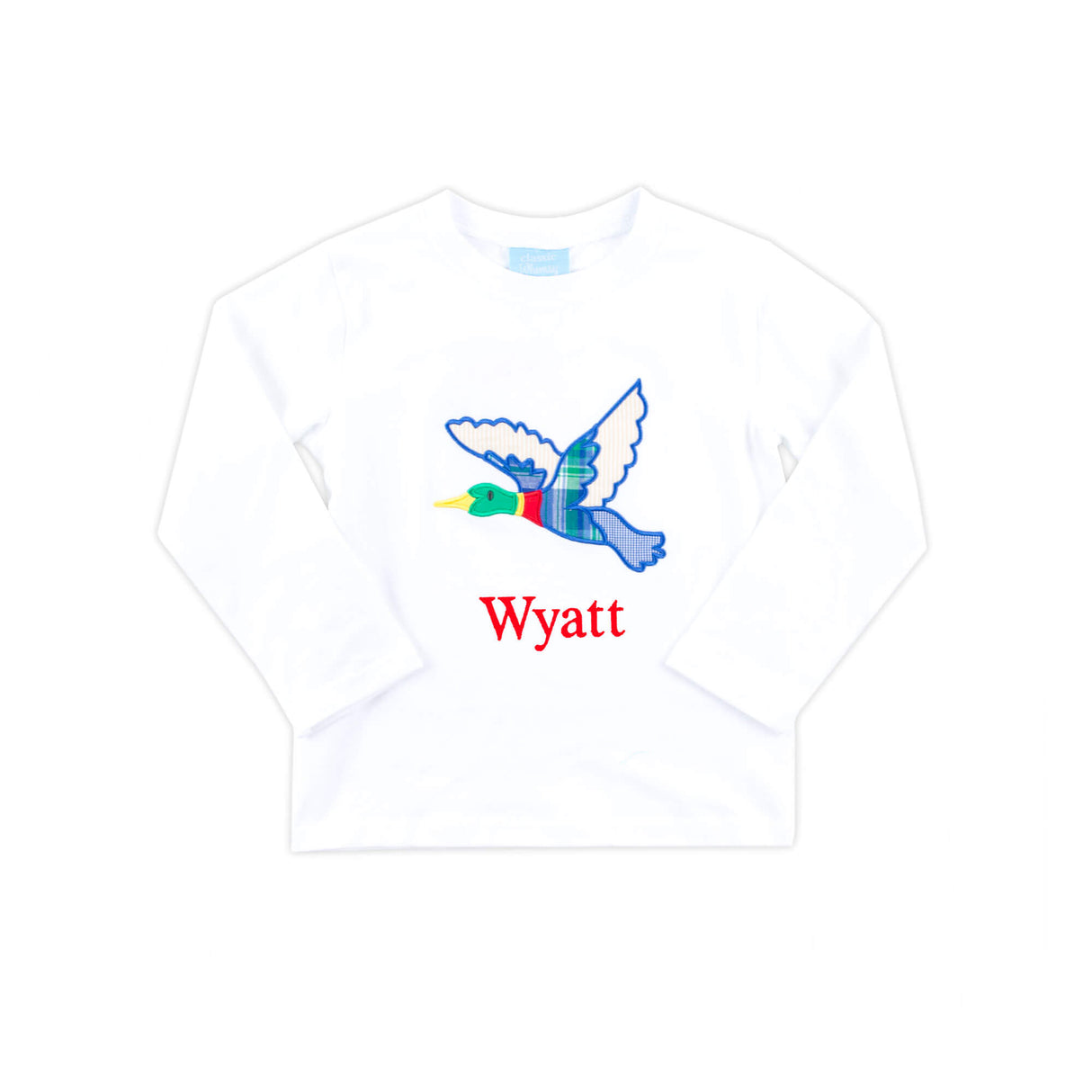 Mallard White Long Sleeve Shirt