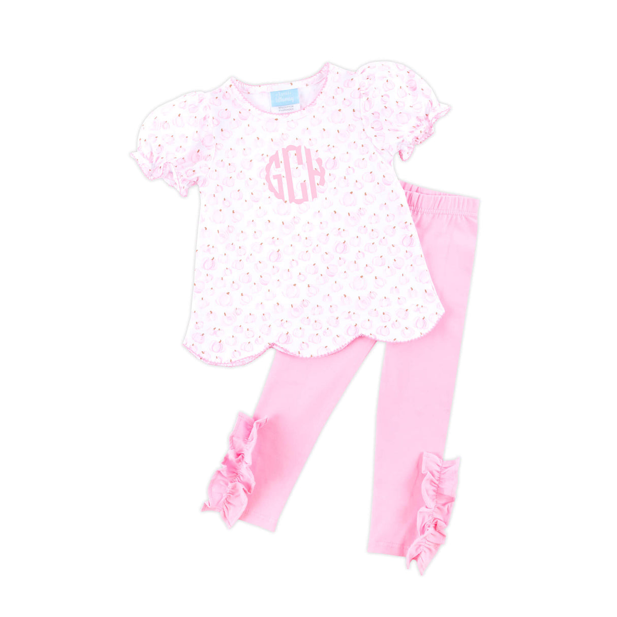 Little Pumpkin Patch Pink Legging Set
