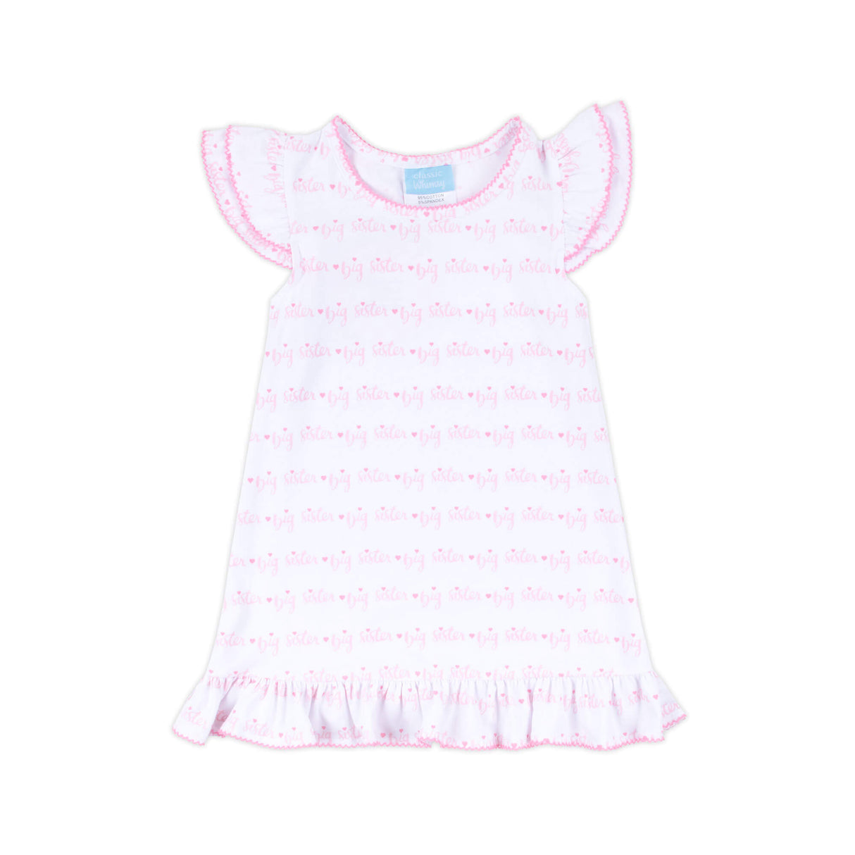 Big Sister Short Sleeve Milly Dress