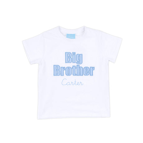 Big Brother Blue Gingham Short Sleeve Shirt