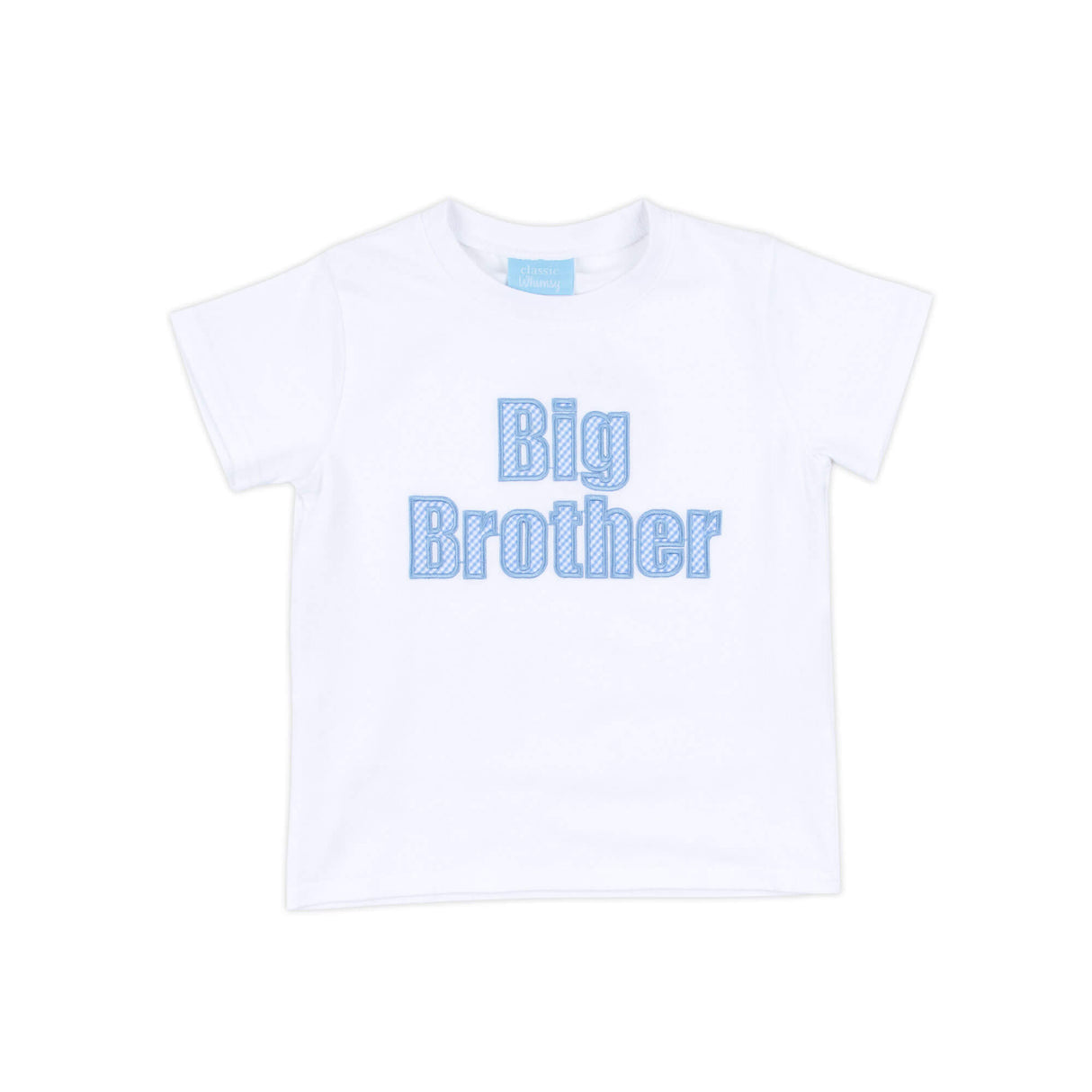 Big Brother Blue Gingham Short Sleeve Shirt