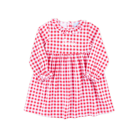 Red Check Eden Dress