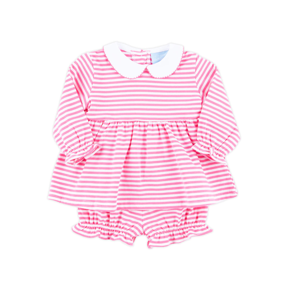 Hot Pink Stripe Riley Bloomer Set