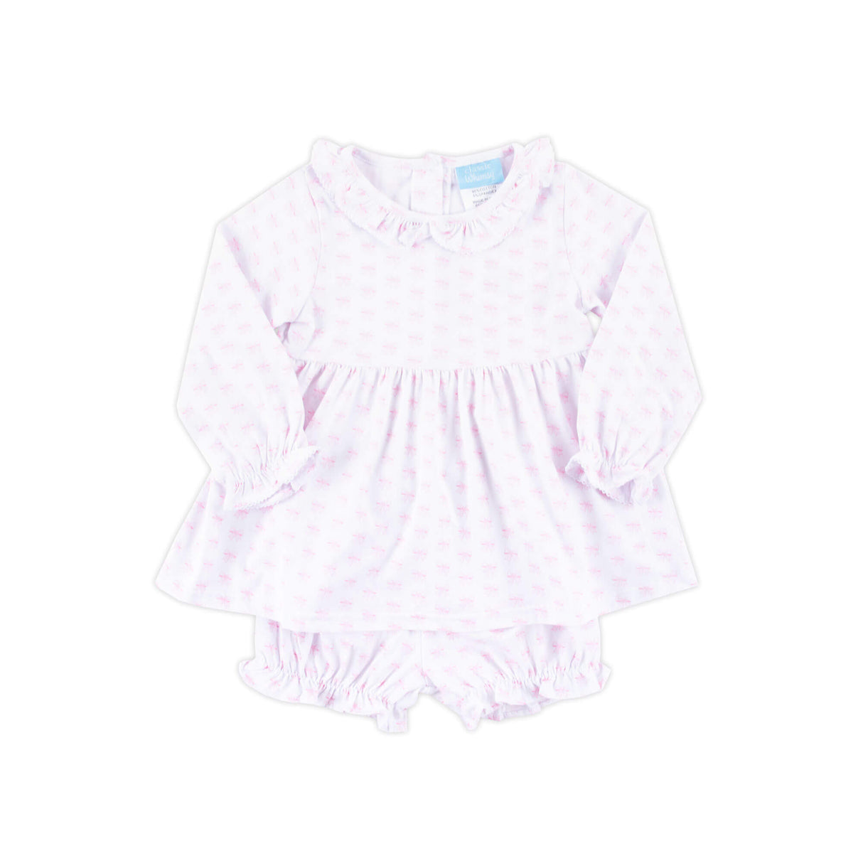 Bow Print Eden Bloomer Set