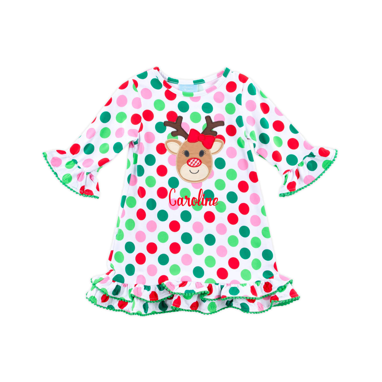 Oh Deer Polka Dot Milly Dress
