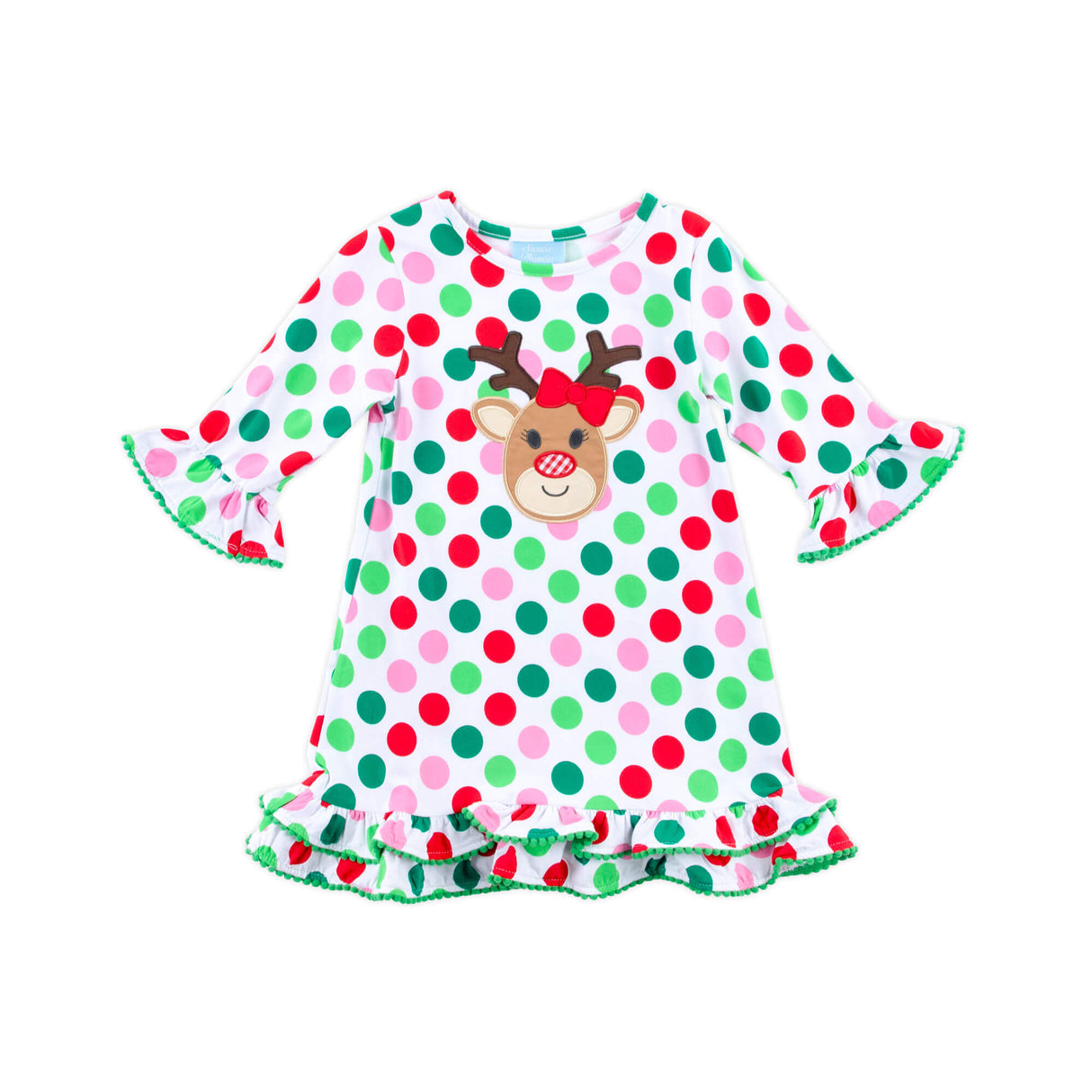 Oh Deer Polka Dot Milly Dress
