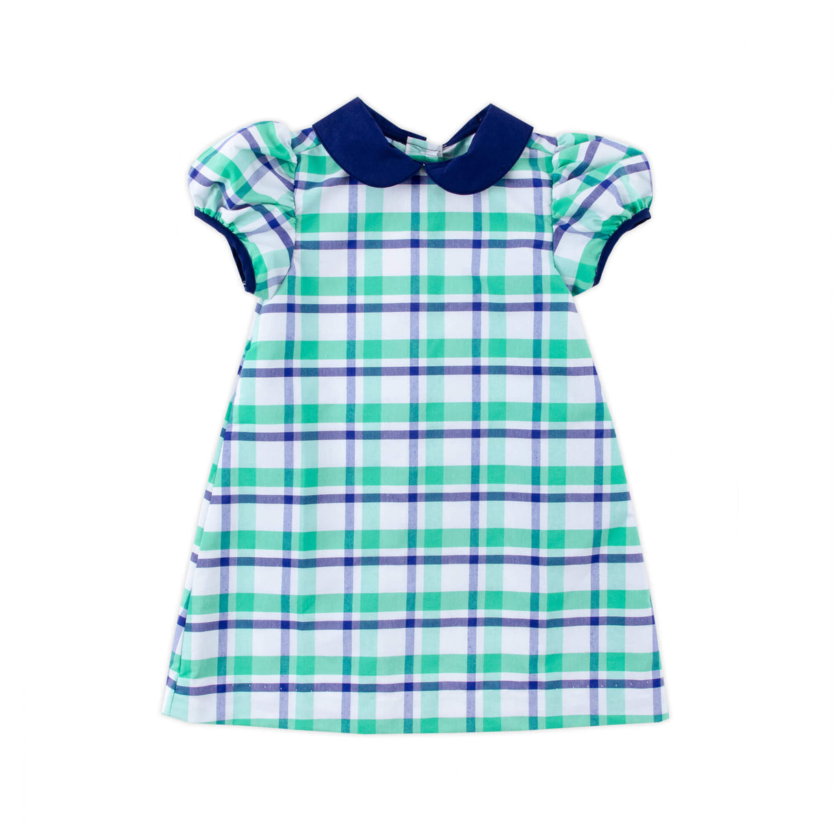 Denver Green Plaid Sally Dress