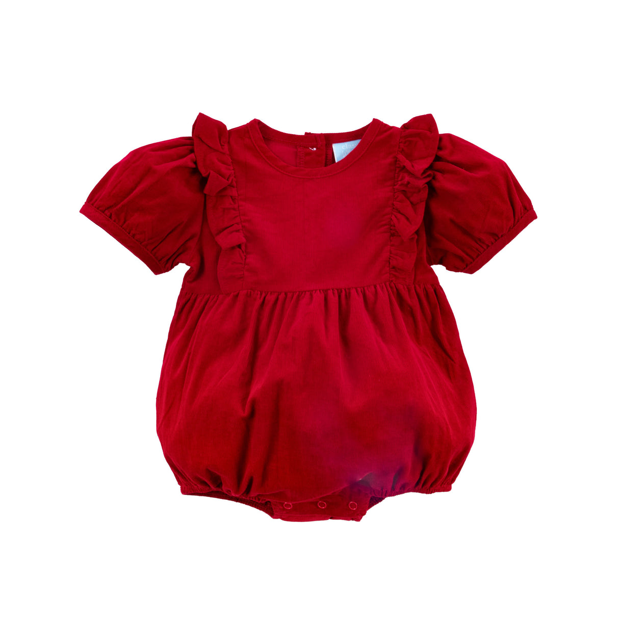 Red Corduroy Olivia Bubble