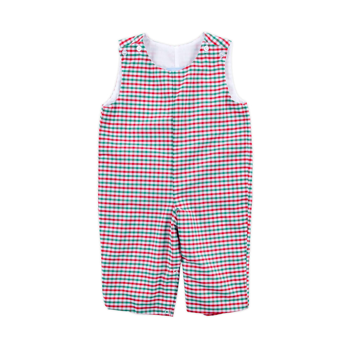 Christmas Card Gingham Longall