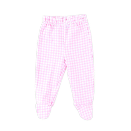 Gingham Footed Pants