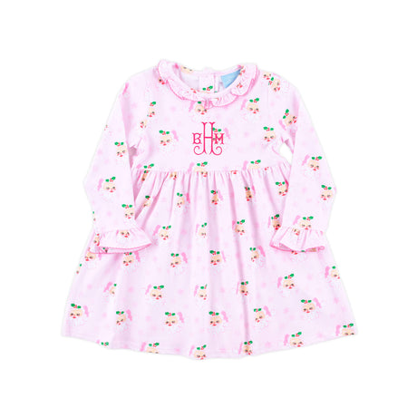 Vintage Santa Pink Eden Dress