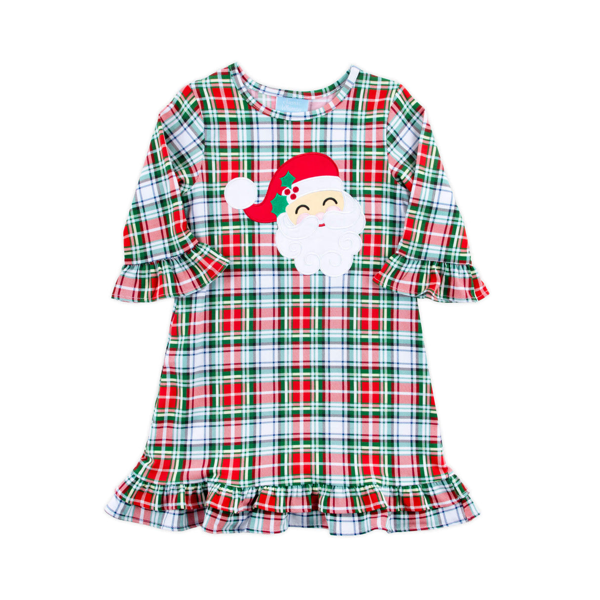 Happy Santa Sinclair Plaid Milly Dress