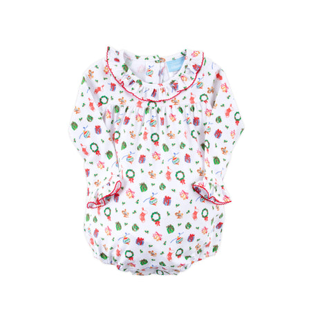 Christmas Delights Ruffle Collared Bubble