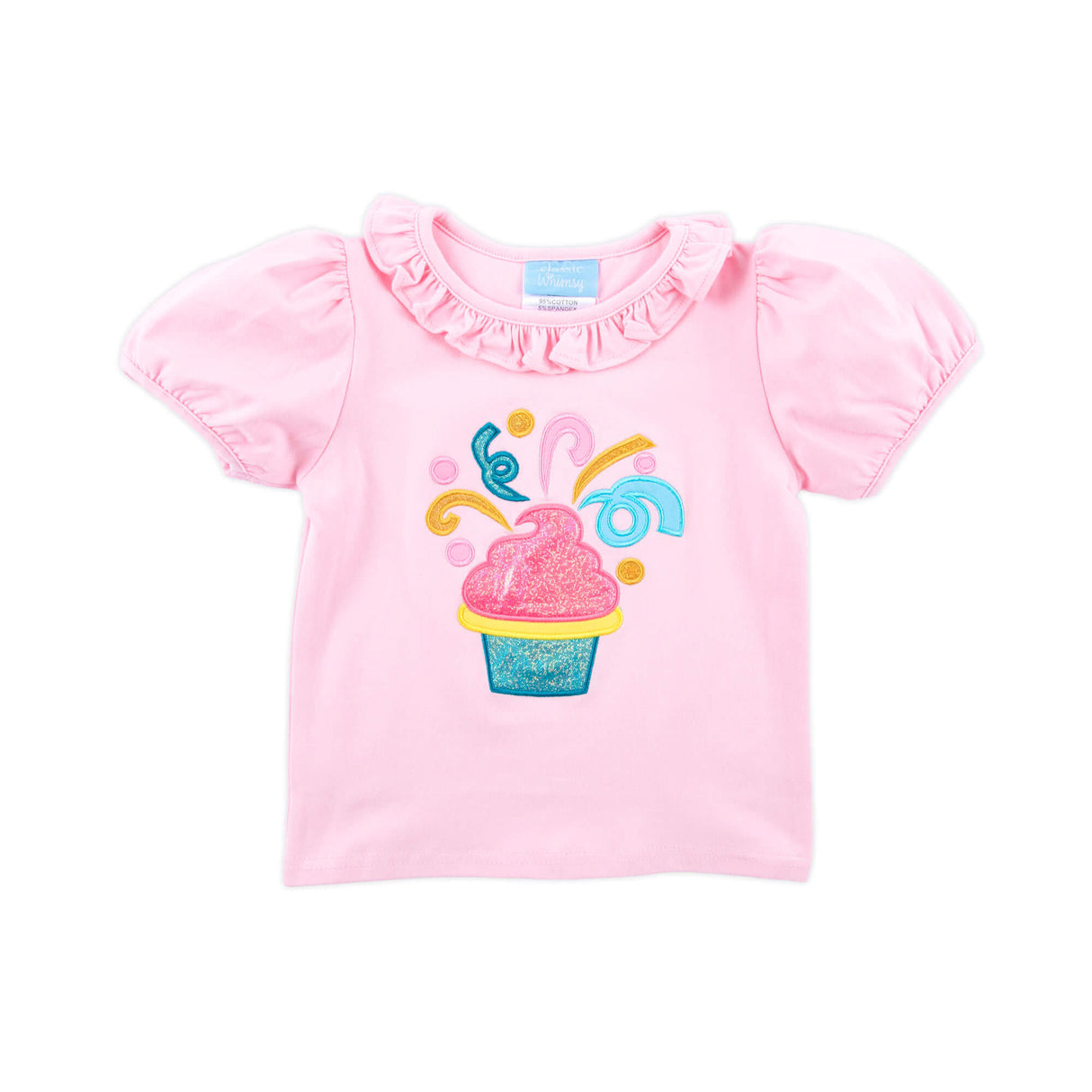 Cupcake Light Pink Ruffle Top