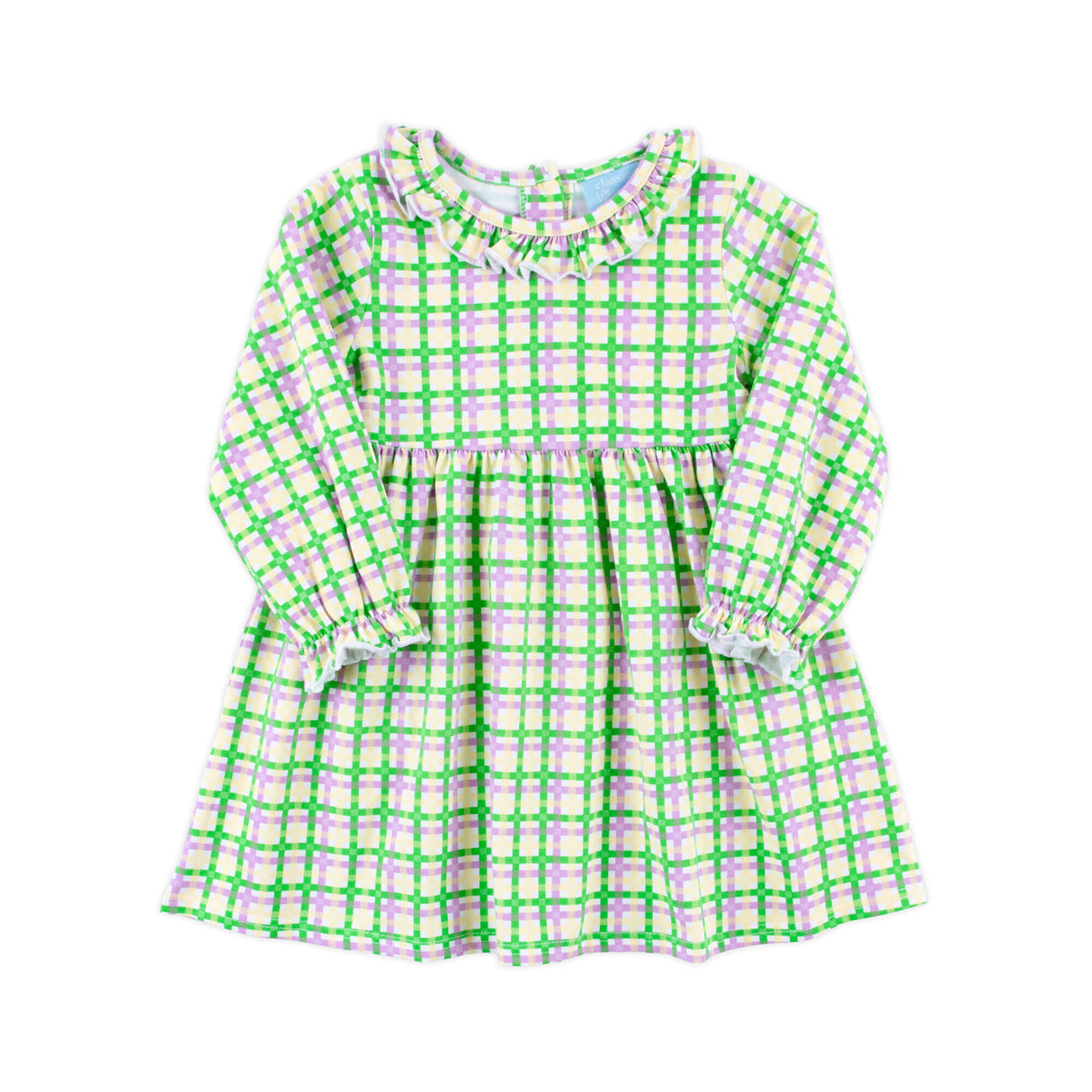 Mardi Gras Plaid Eden Dress