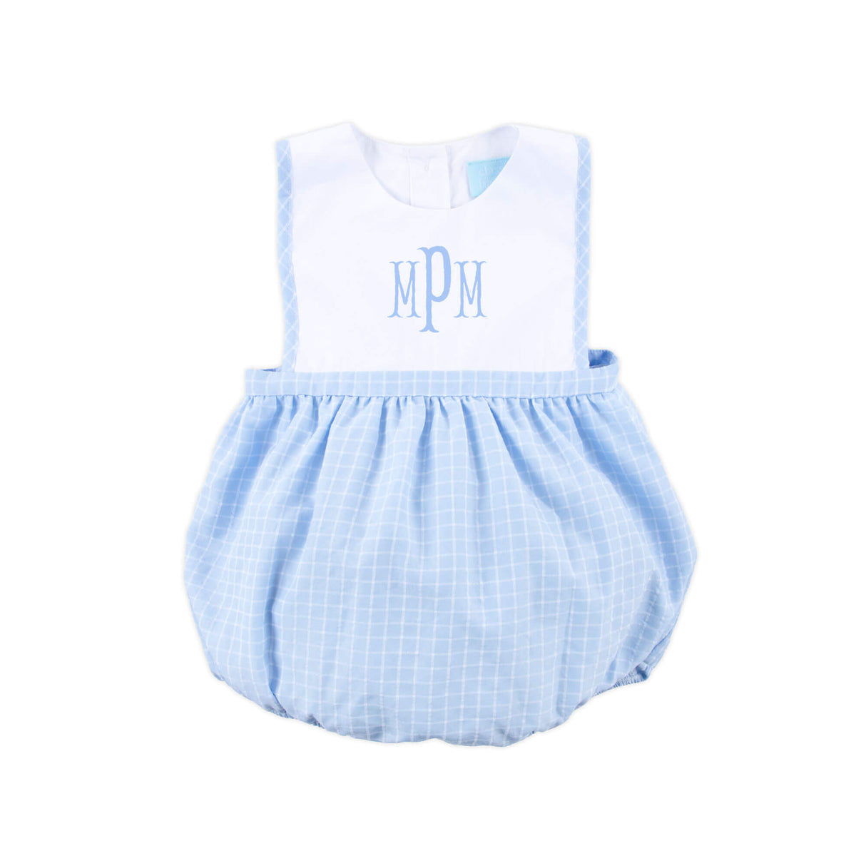 Light Blue Windowpane Sun Bubble