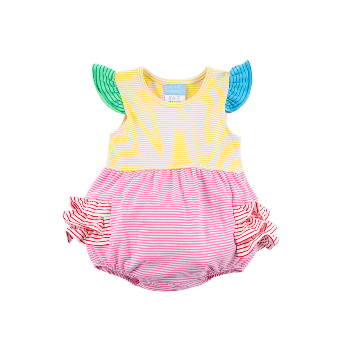 Colorblock Stripe Alexa Bubble