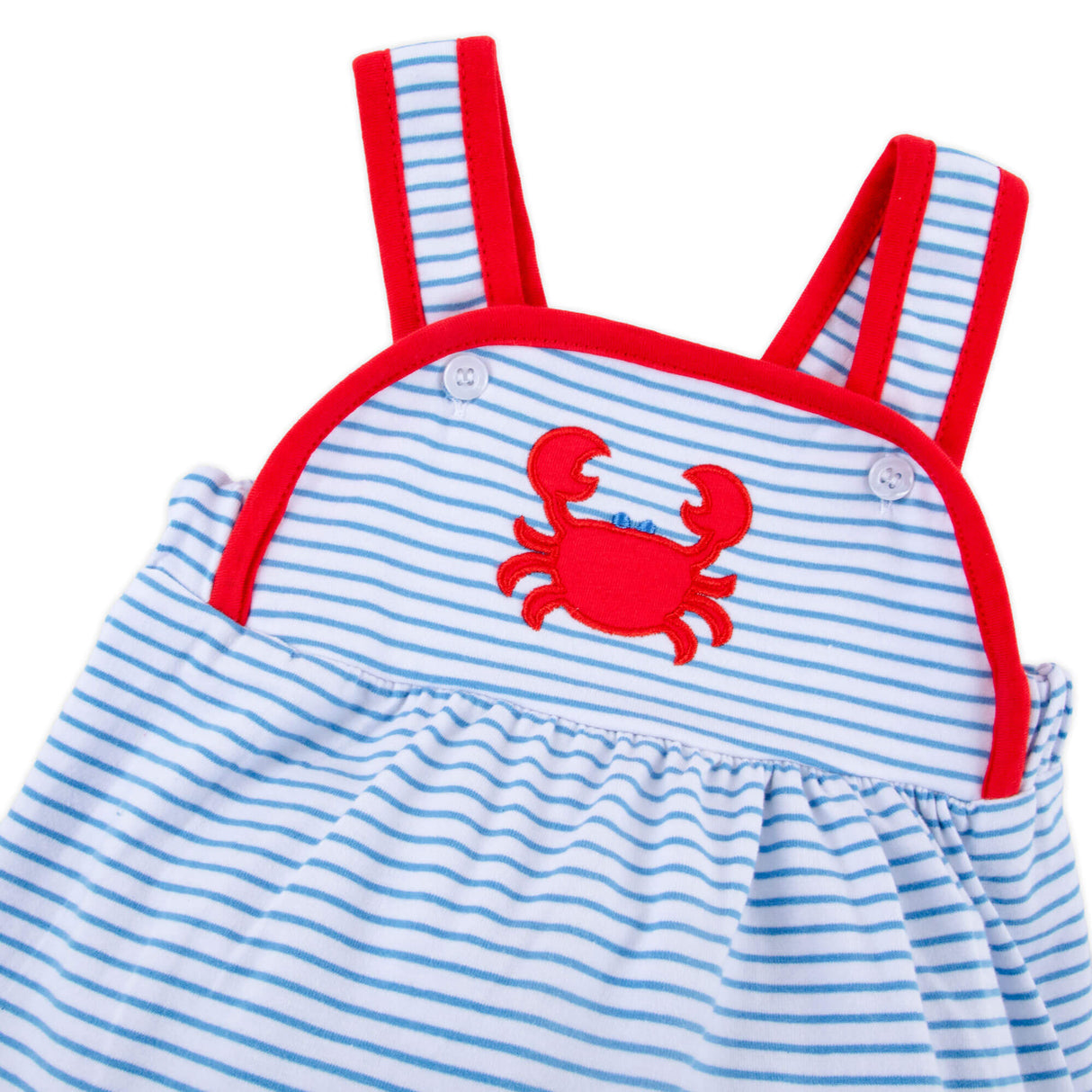 Coastal Crab Blue Stripe Skyler Bubble