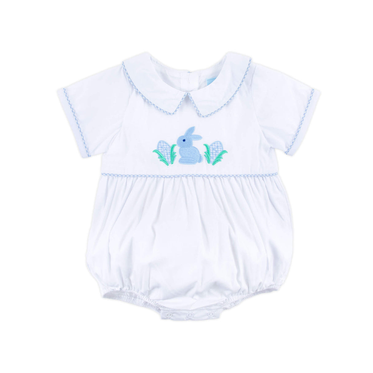 Precious Easter Eggs White Collared Bubble