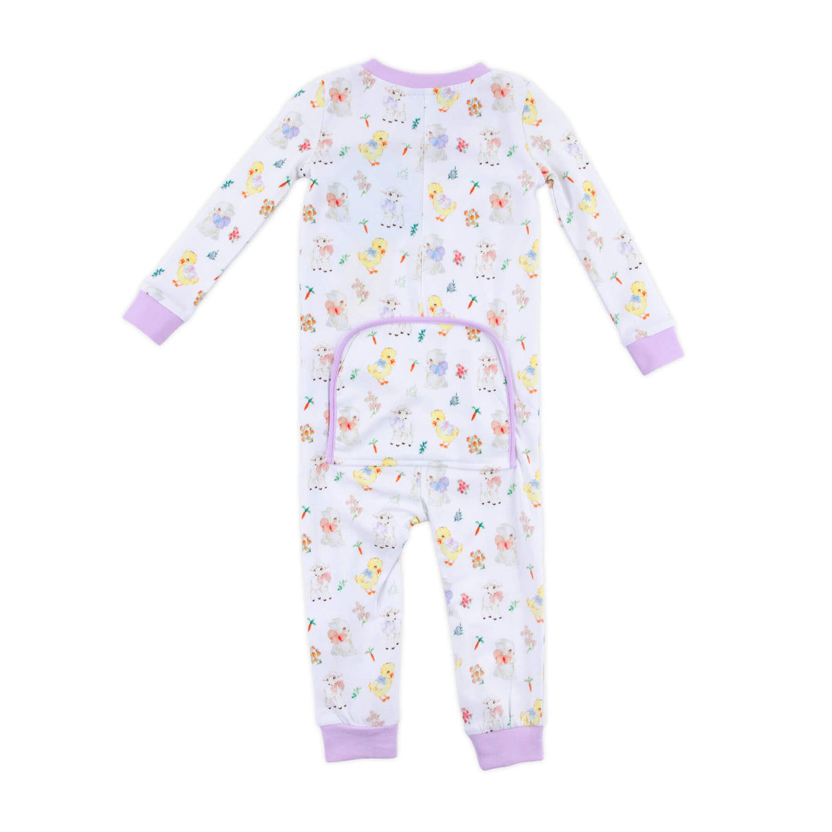 Bunny & Friends Purple Zip Sleeper