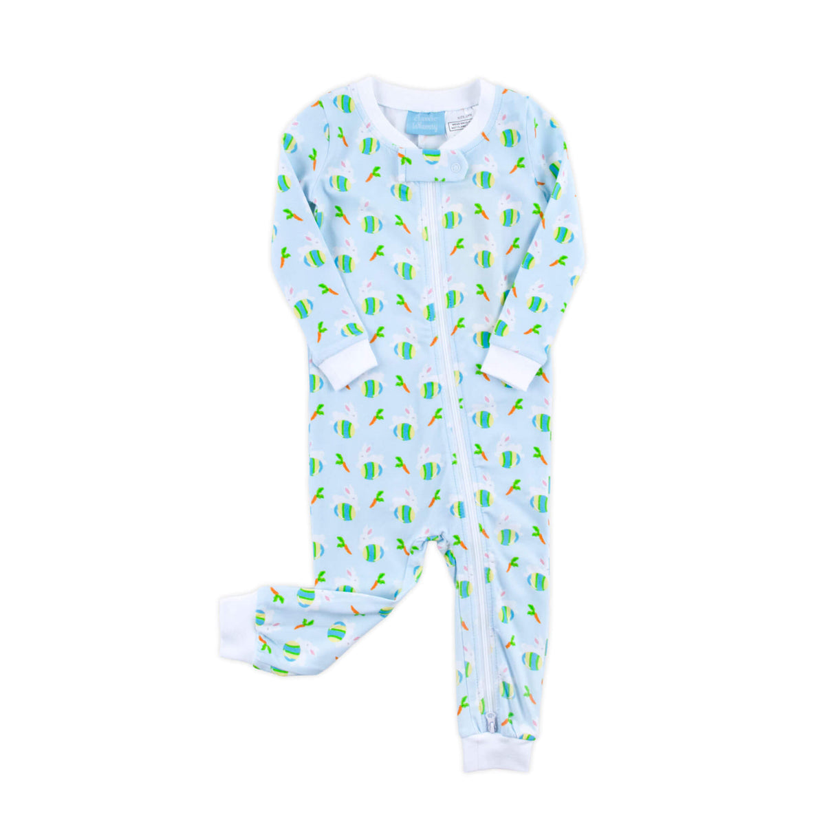 Hop Into Easter Blue Zip Sleeper