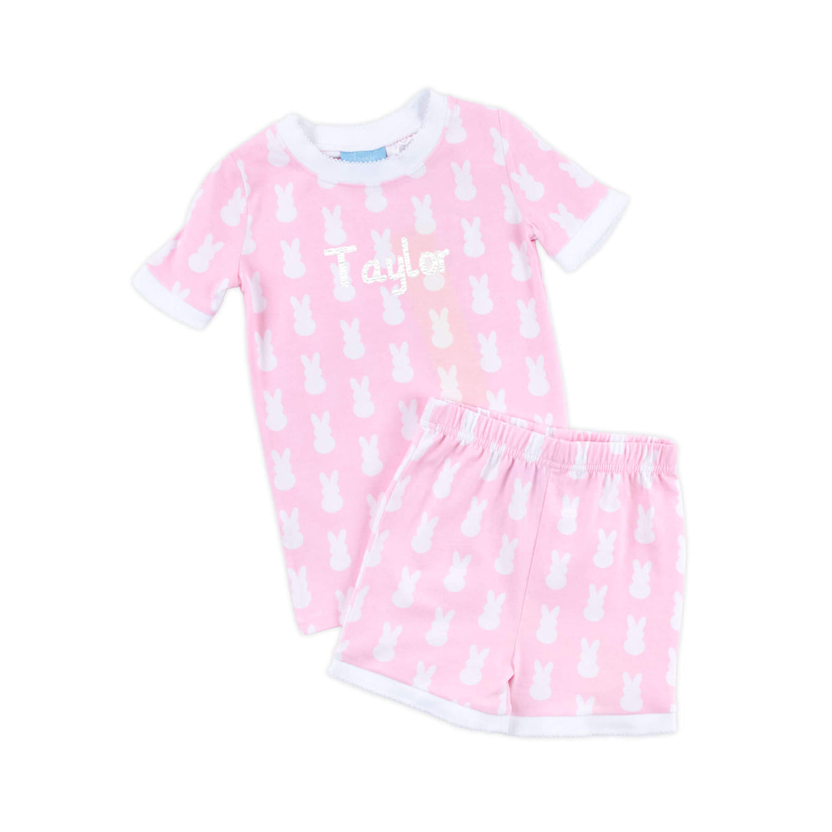Bunny Peeps Pink Short Pajamas