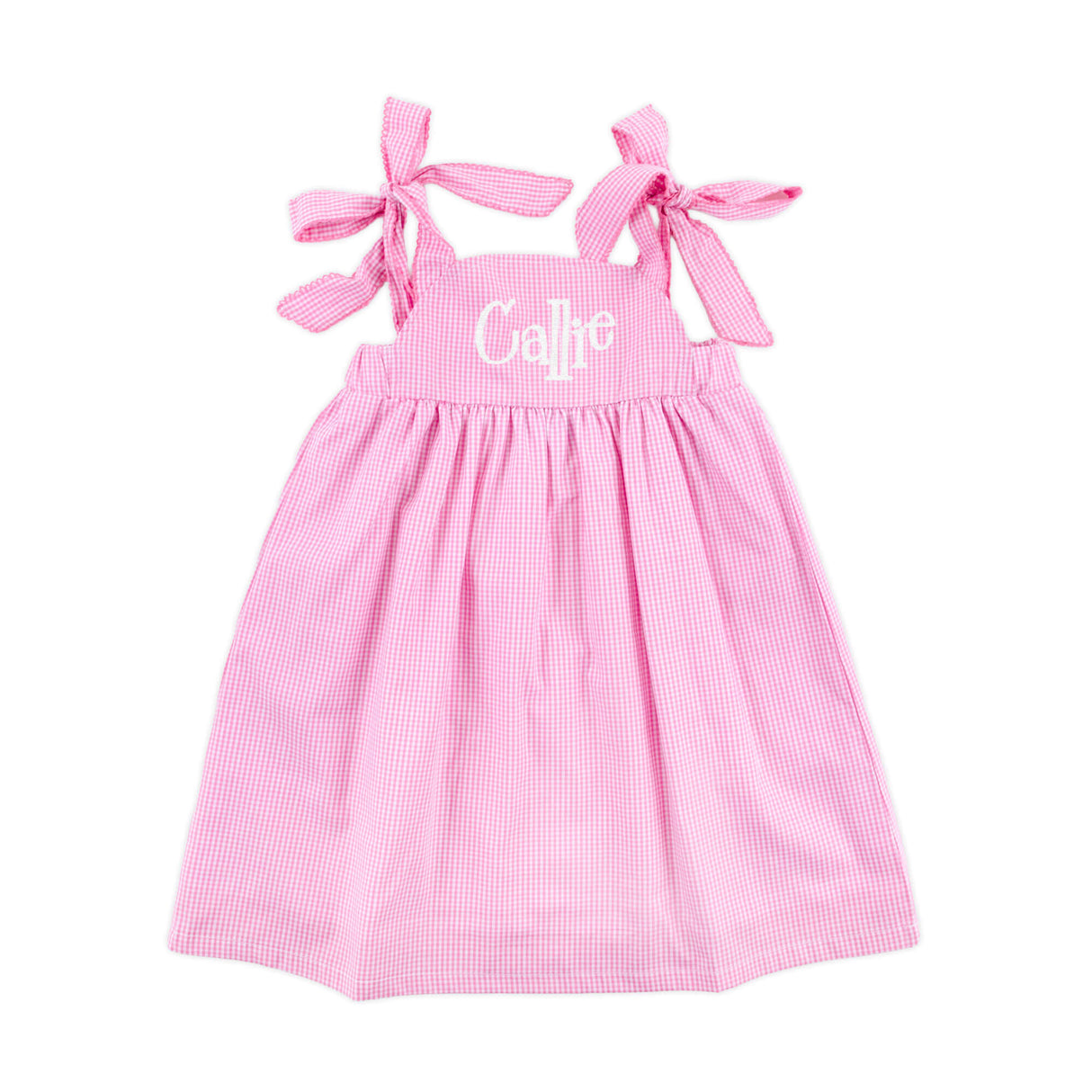 Pink Gingham Skyler Dress