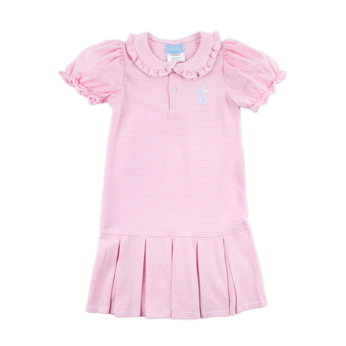 Bunny Pink Stripe Ruth Dress