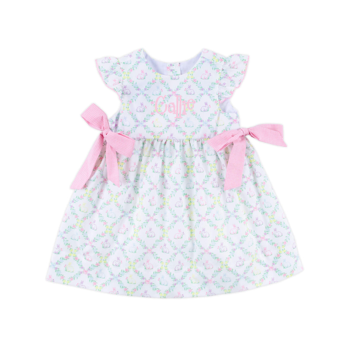 Easter Floral Pink Avery Dress