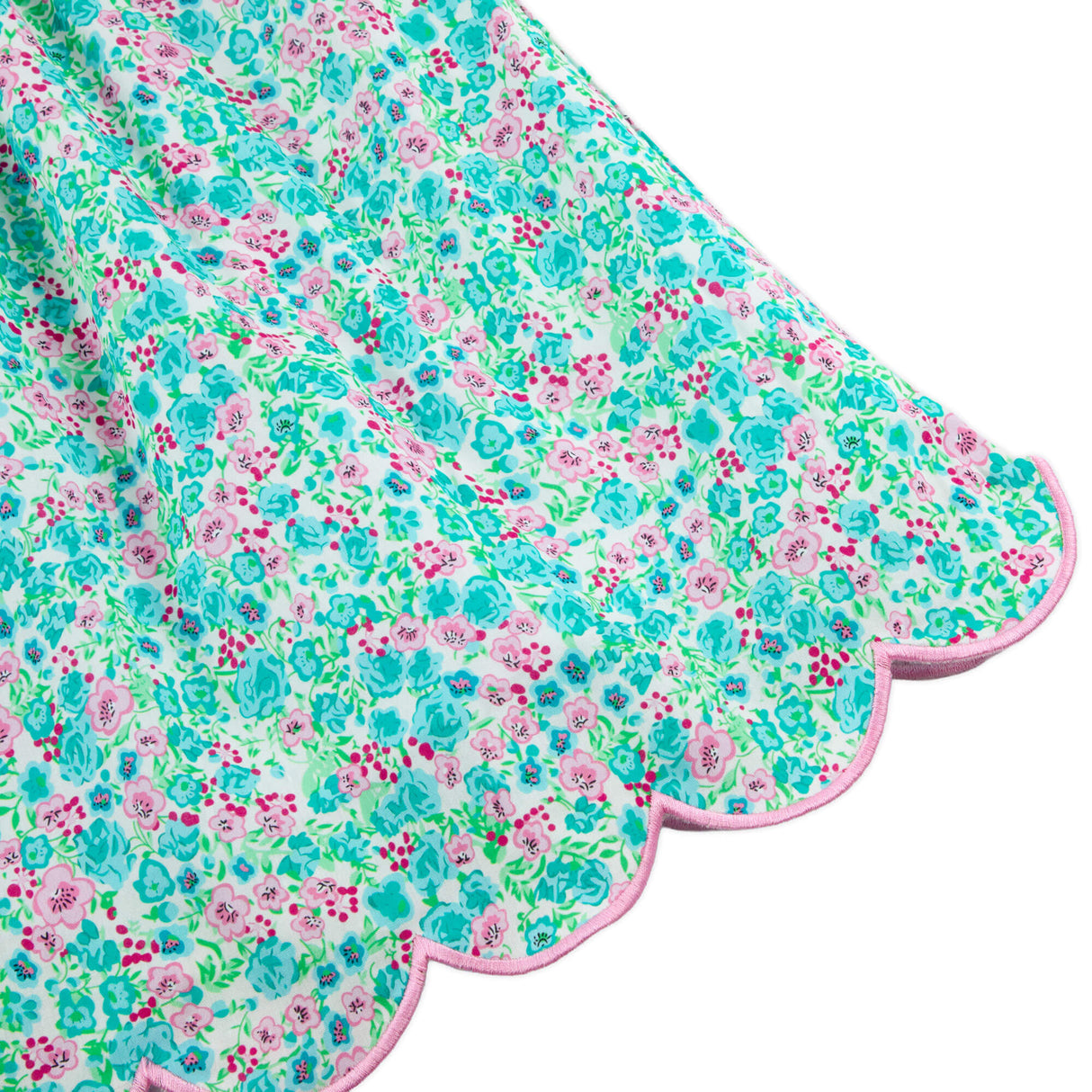 Floral Wonderland Turquoise Amelia Dress