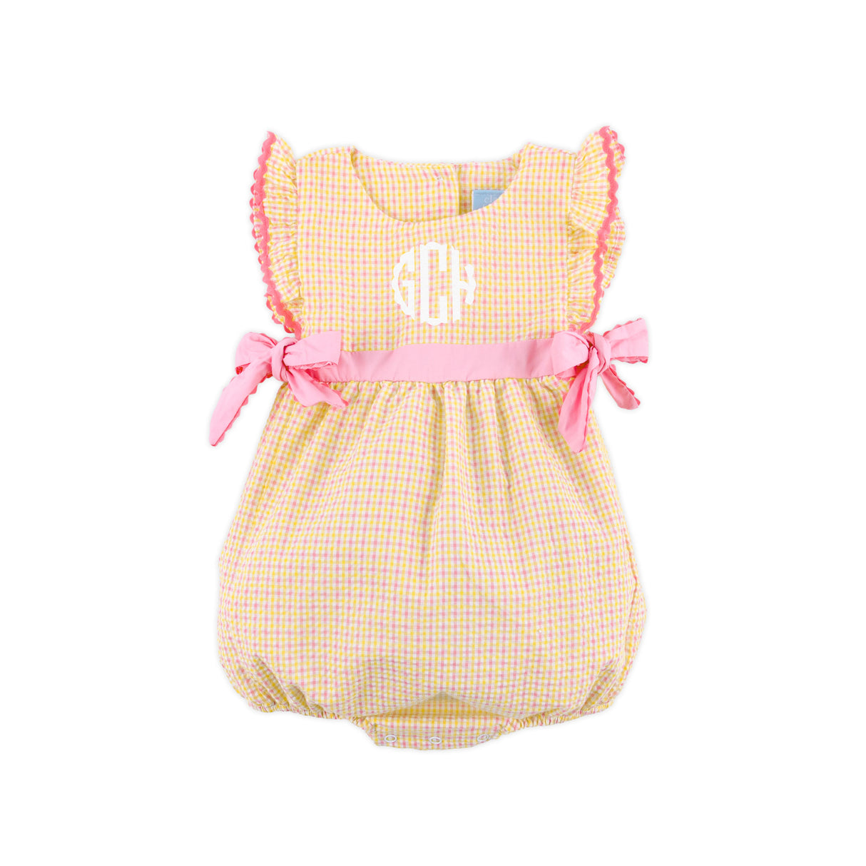 Summer Days Pink Gingham Avery Bubble