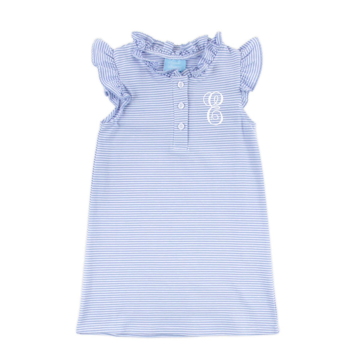 Blue Stripe Nicole Dress