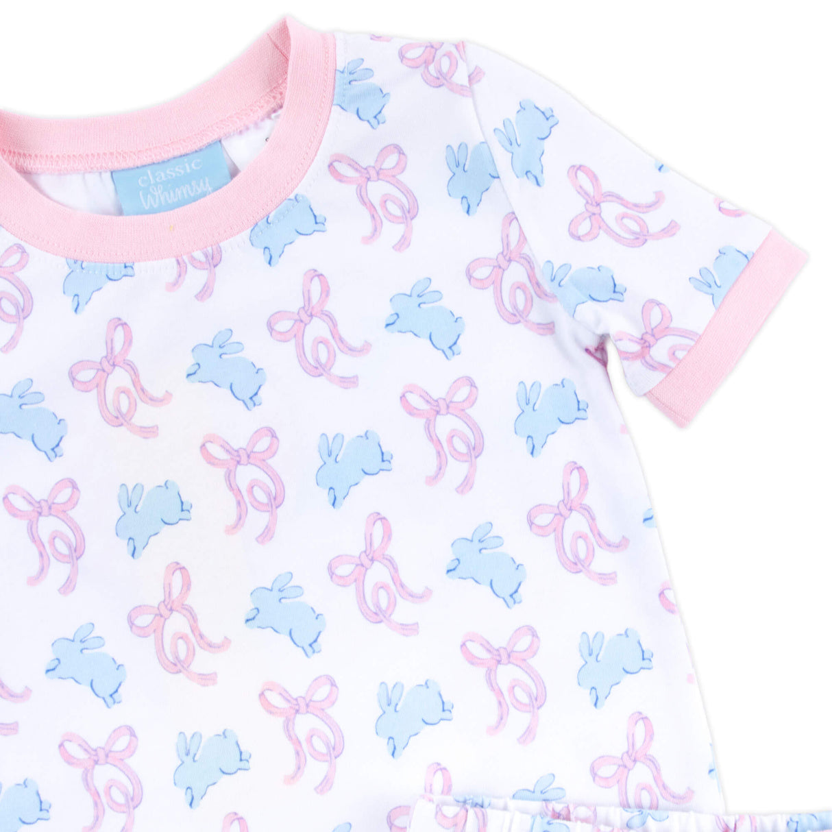 Bunnies & Bows Short Pajamas