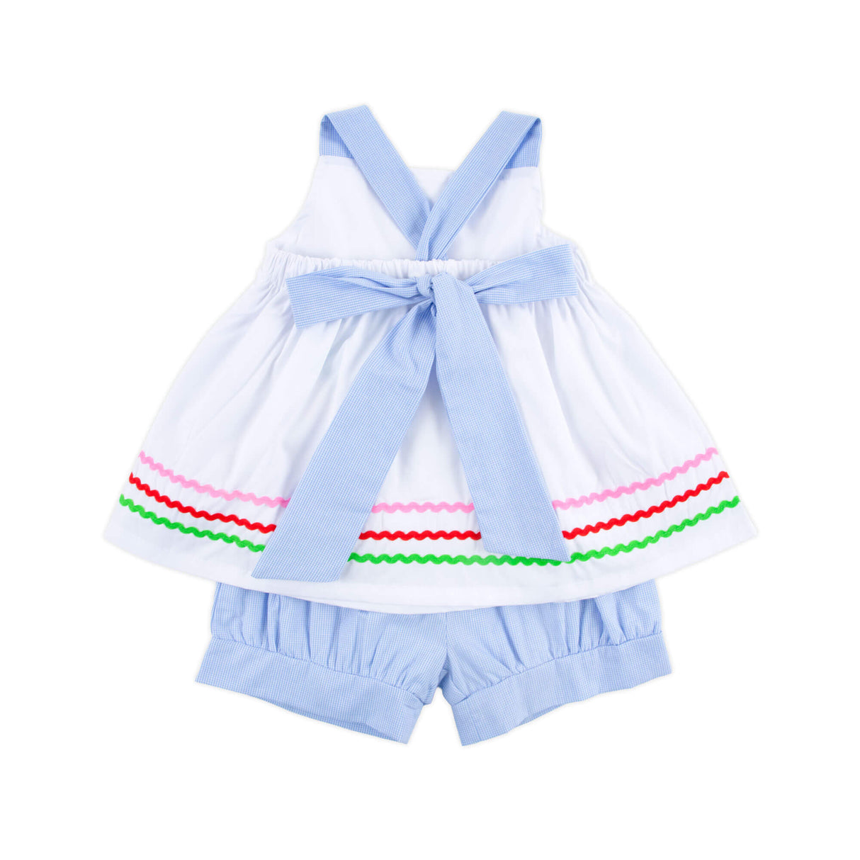 Fiesta Time Blue Gingham Stella Short Set