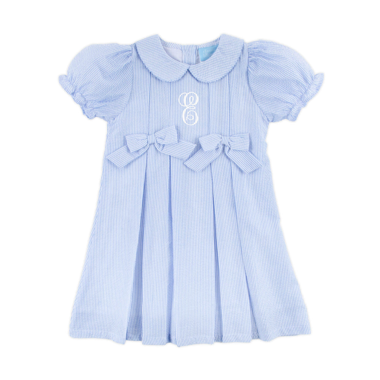 Light Blue Stripe Molly Dress