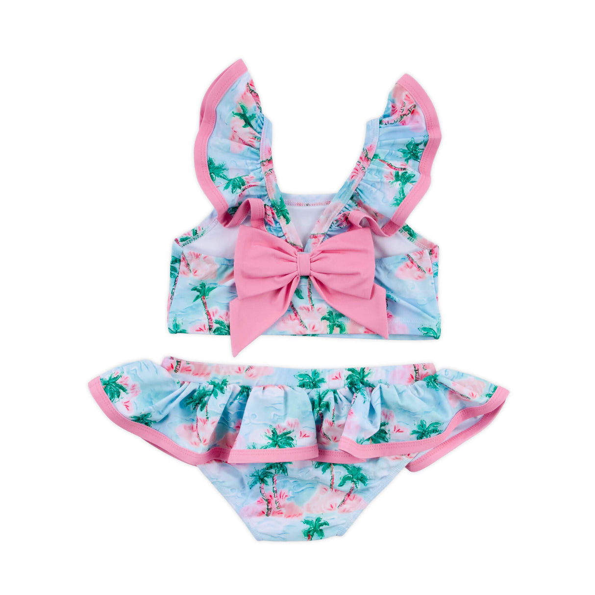 Island Palm Two Piece Swimsuit