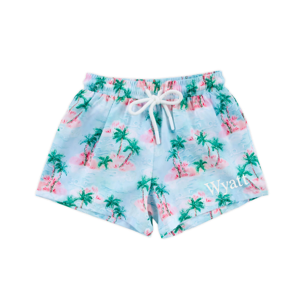 Island Palm Swim Trunks