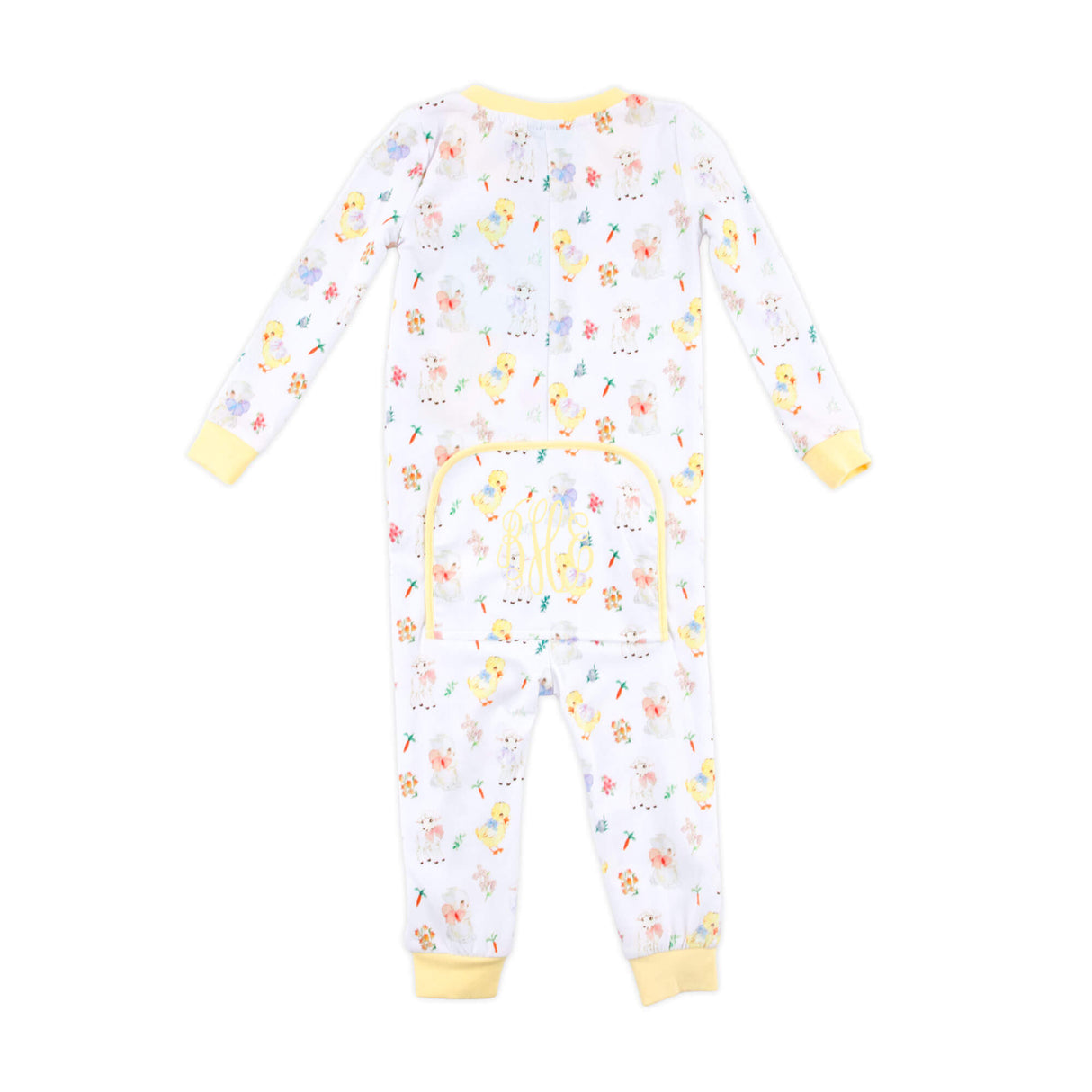 Bunny & Friends Yellow Zip Sleeper