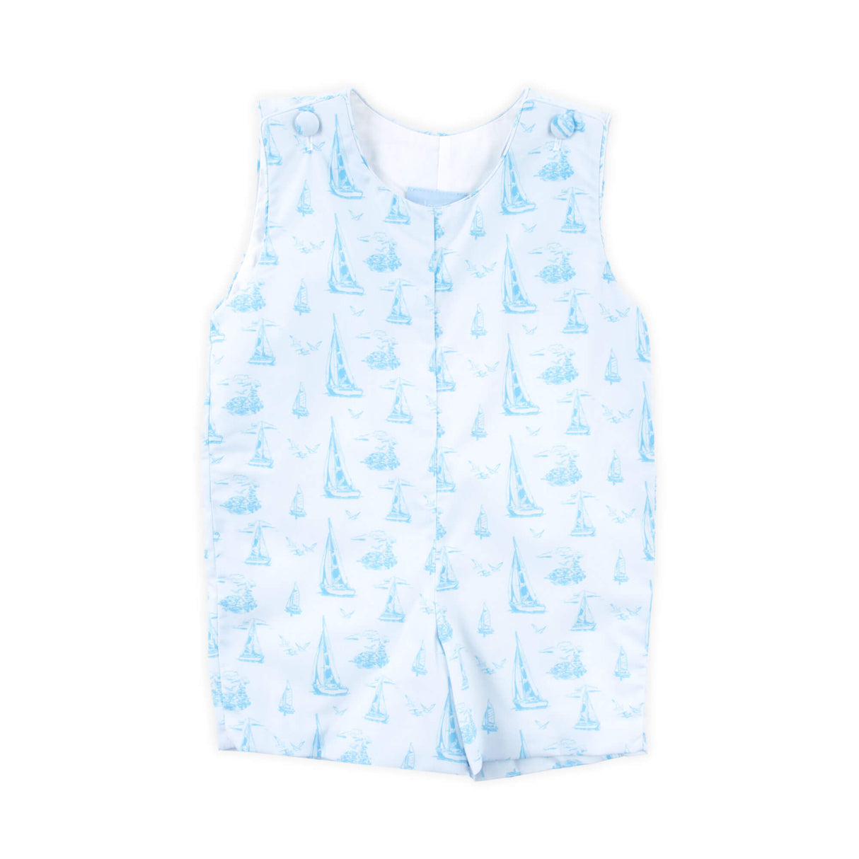 Nautical Blue Sailboat Jon Jon