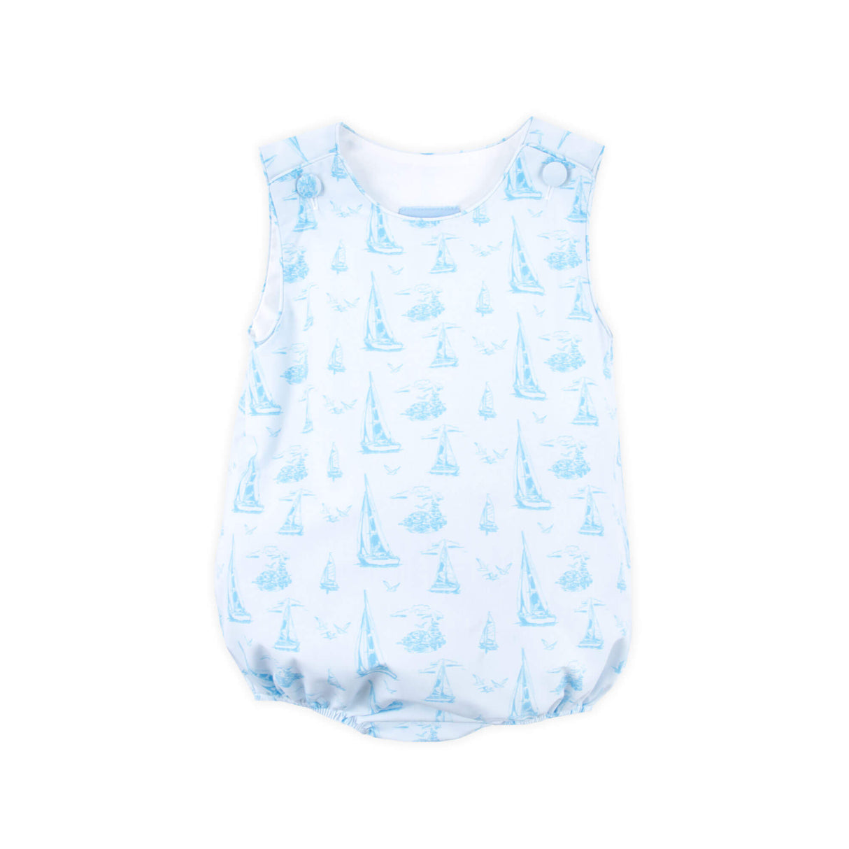 Nautical Blue Sailboat Sun Bubble