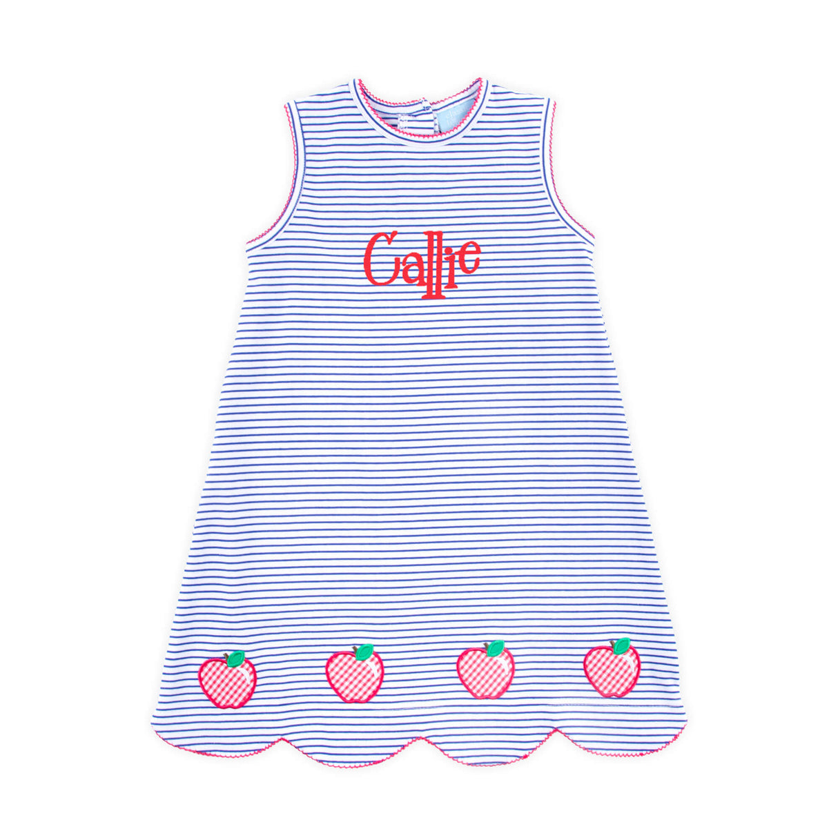 Good Apple Blue Stripe Cleo Dress