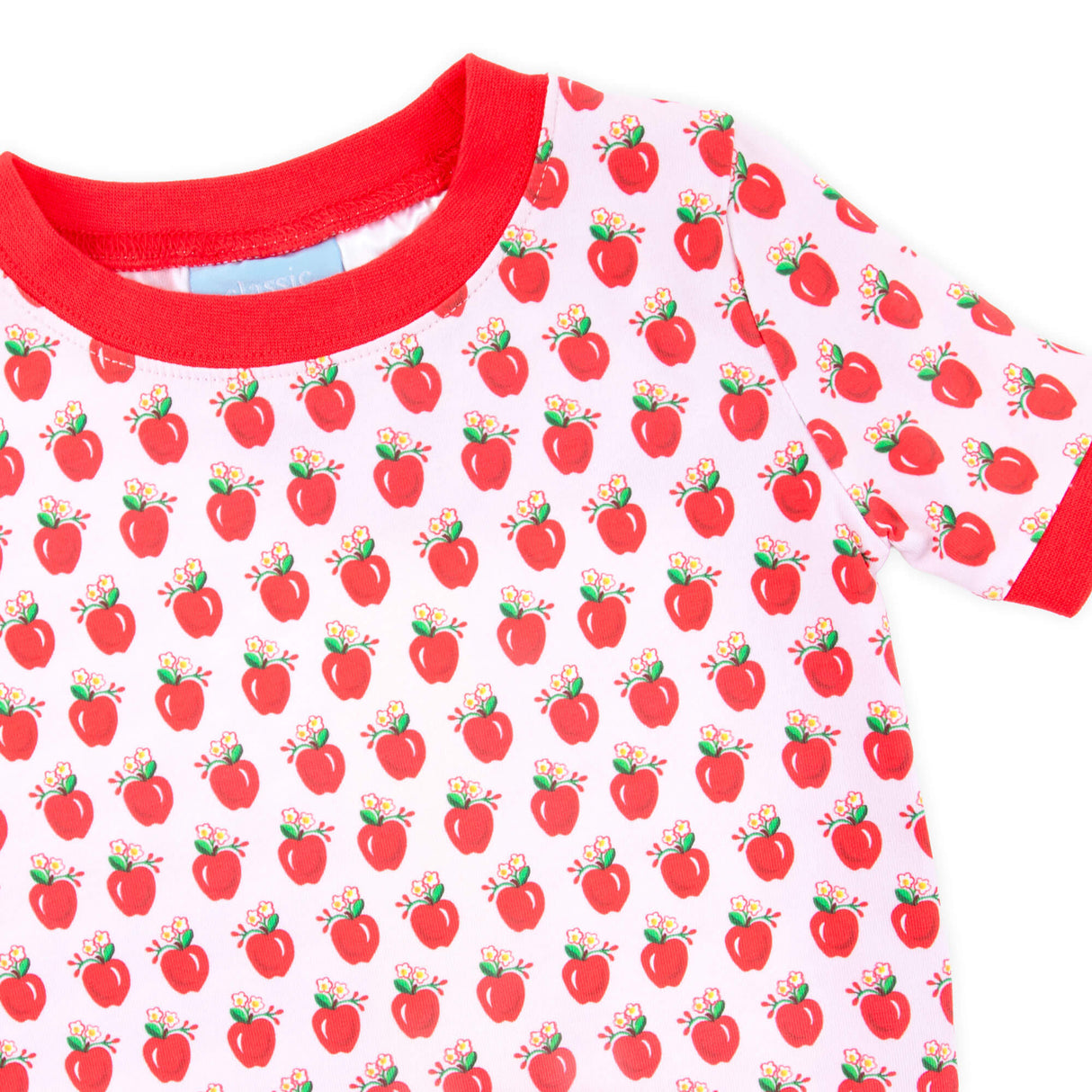 Apple Blossom Pink Short Pajamas