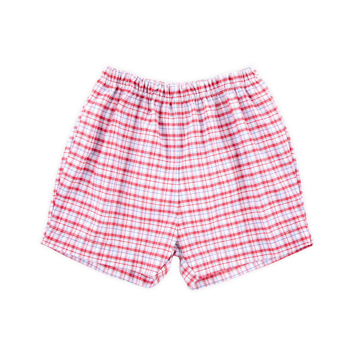 Red Plaid Short