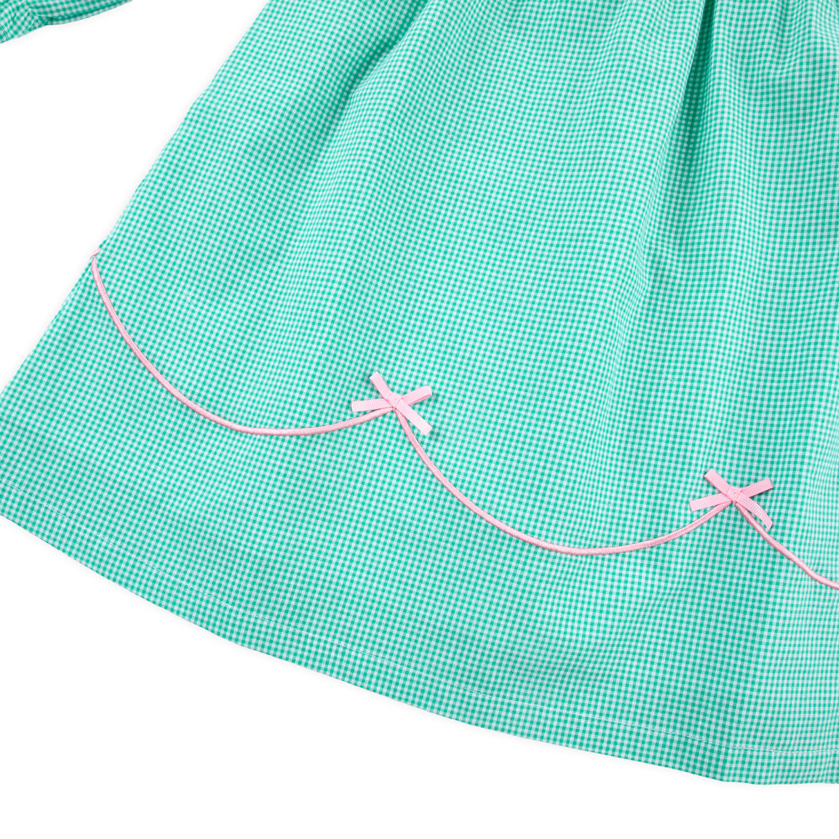 Mint Green Gingham Blair Dress
