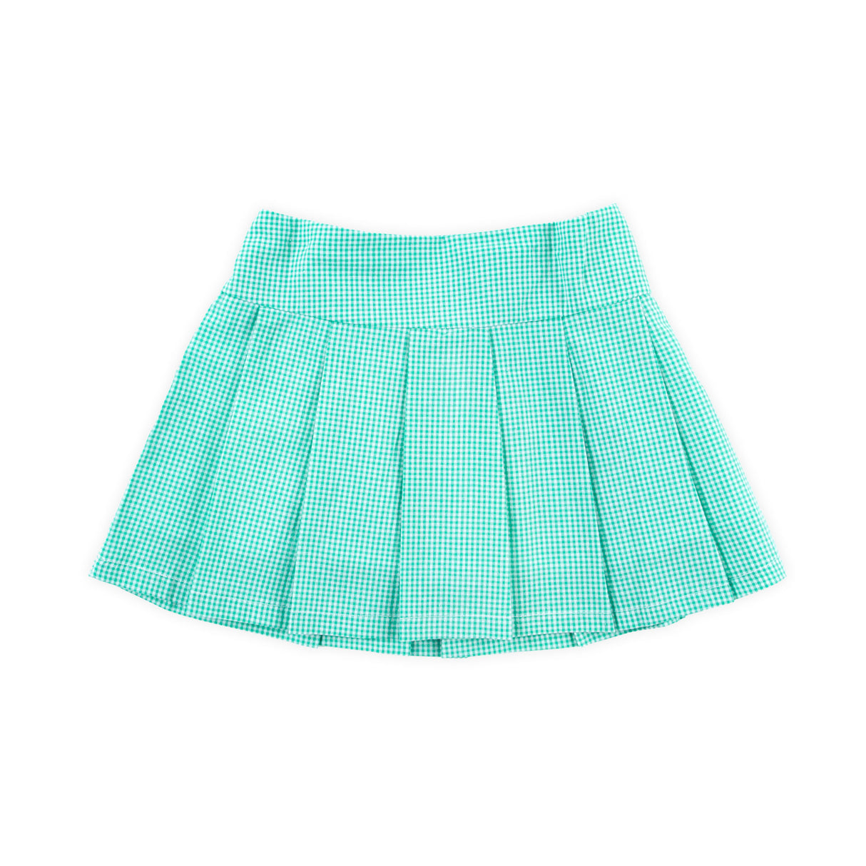 Mint Green Pleated Skirt