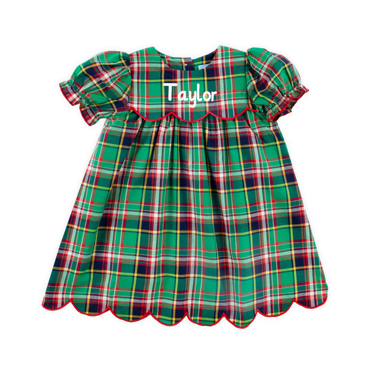 Hampton Plaid Amelia Dress